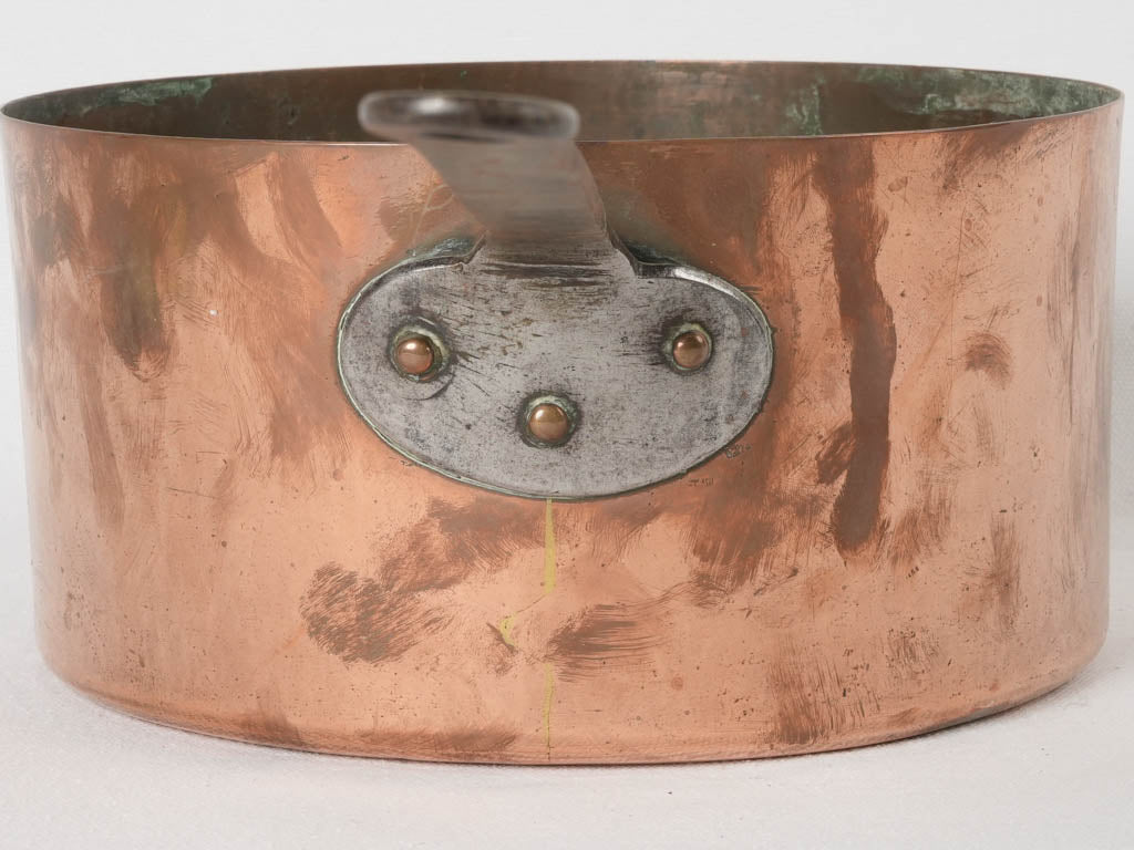 Timeless 19th-century copper cooking vessel