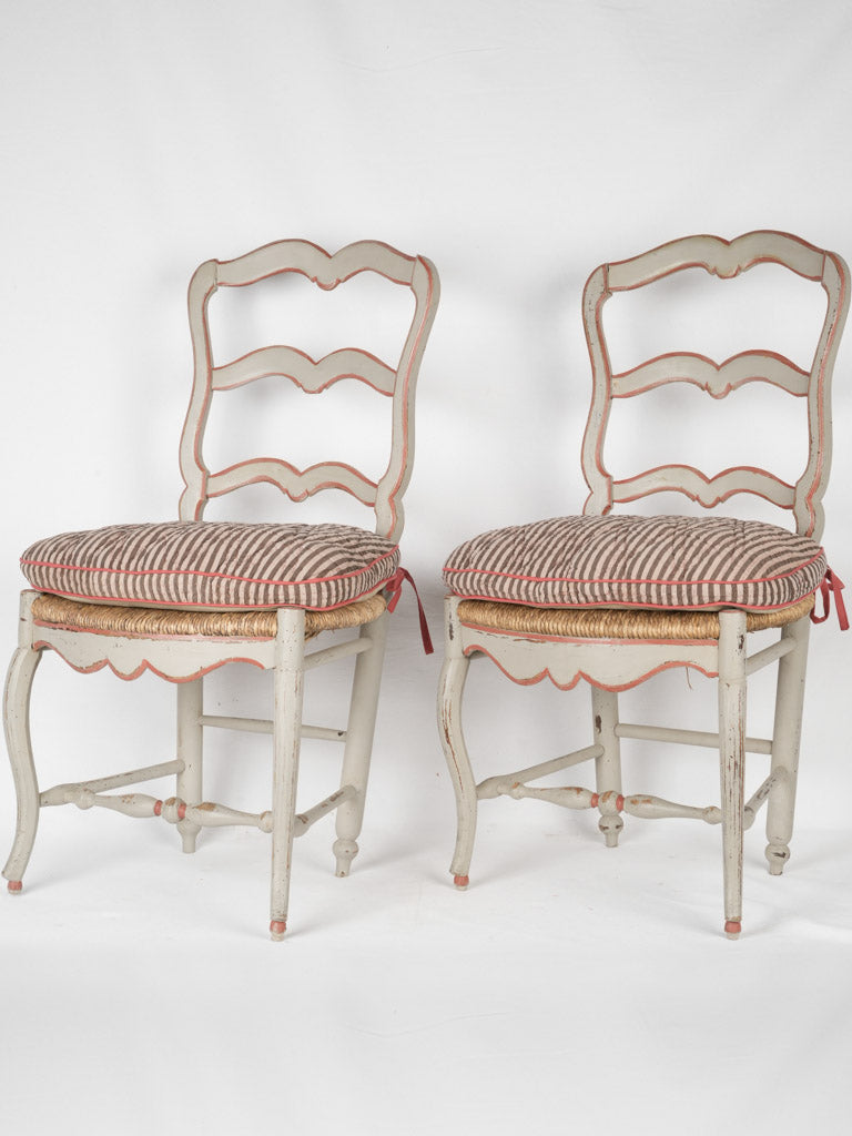 Traditional beechwood dining chairs