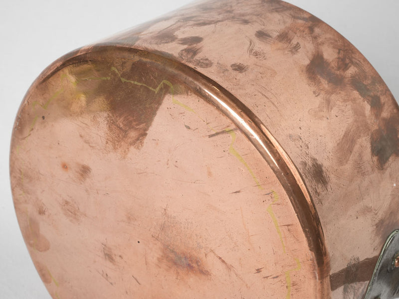 Rare copper pot from 1800s France