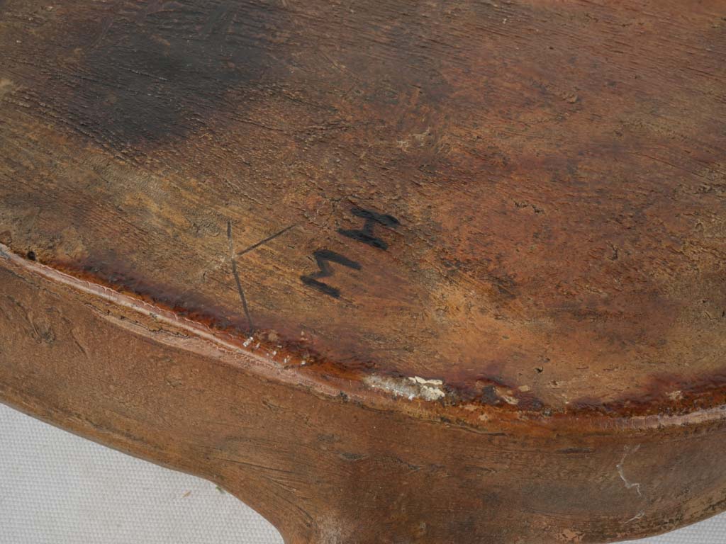 19th-century rustic glazed cookware