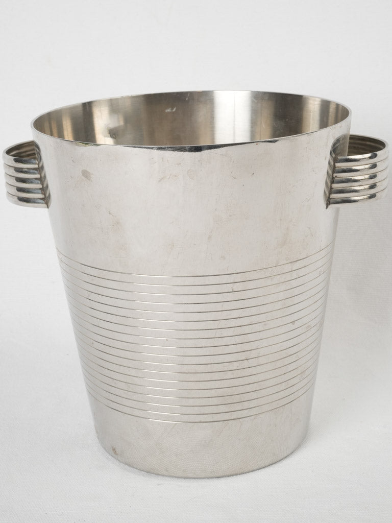 Elegant Art Deco champagne cooler