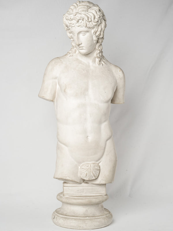 Neoclassical Plaster Eros Sculpture