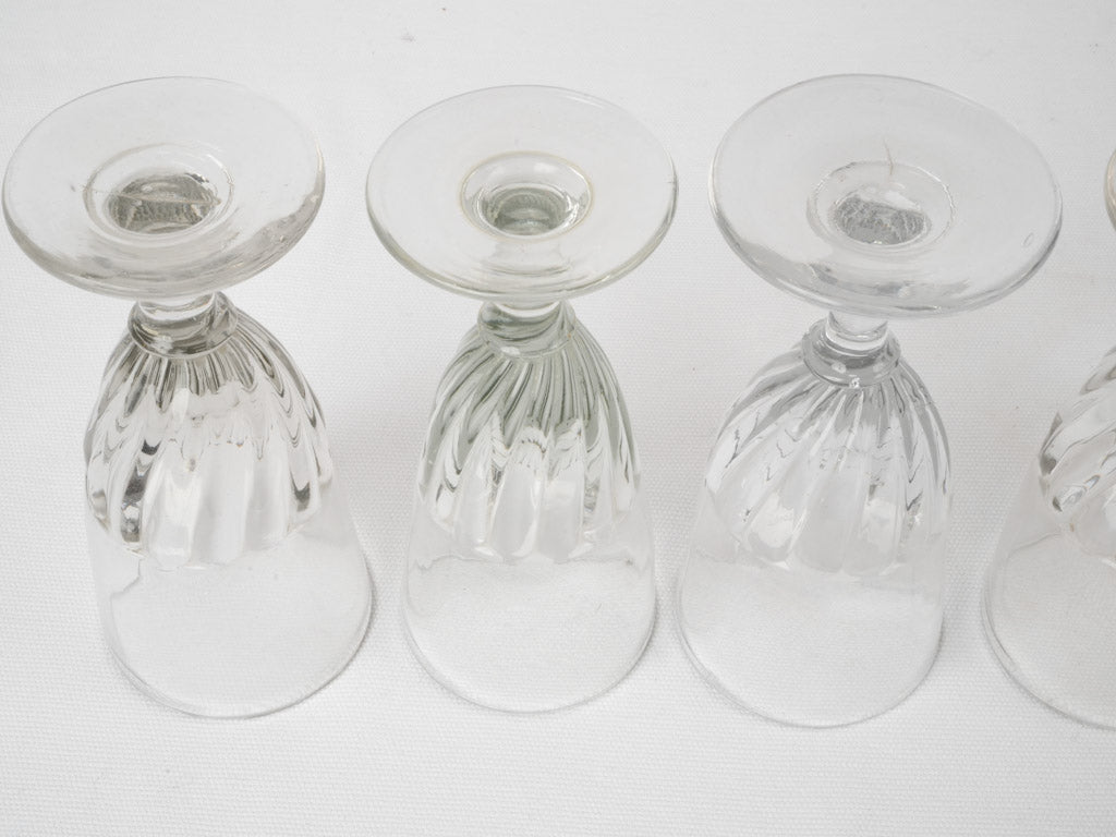 Sophisticated Parisian absinthe glasses bundle