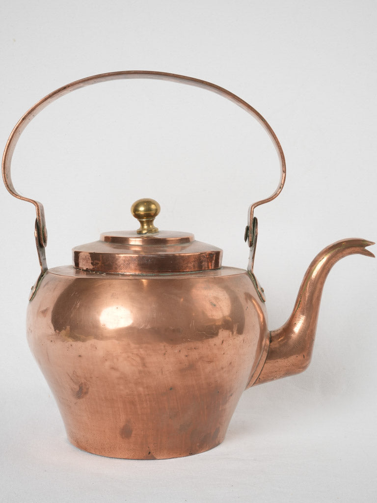 Historical French copper cookware item