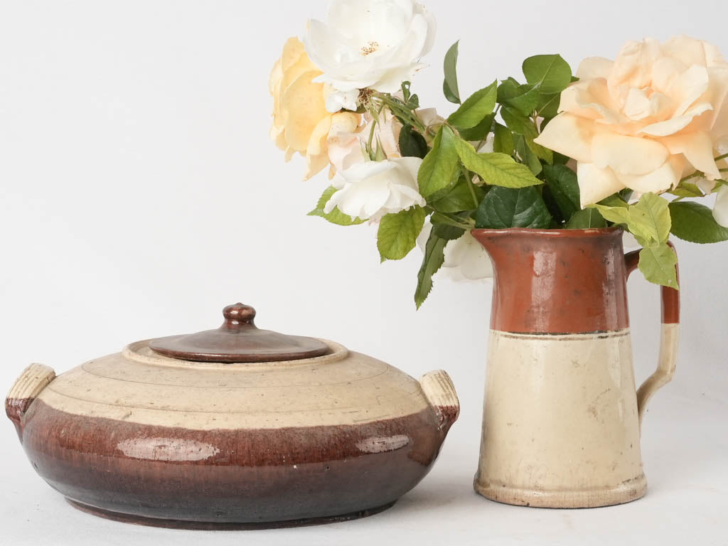 Early 20th-century rustic daubière cookware