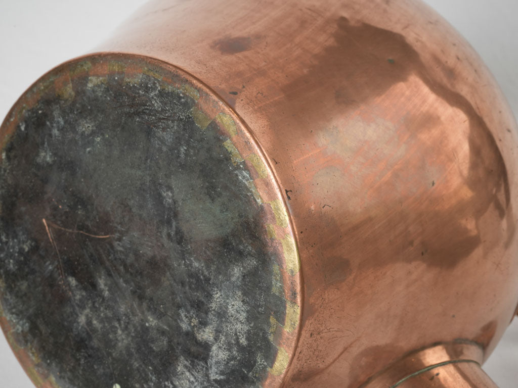 Charming 19th-century French copper kettle