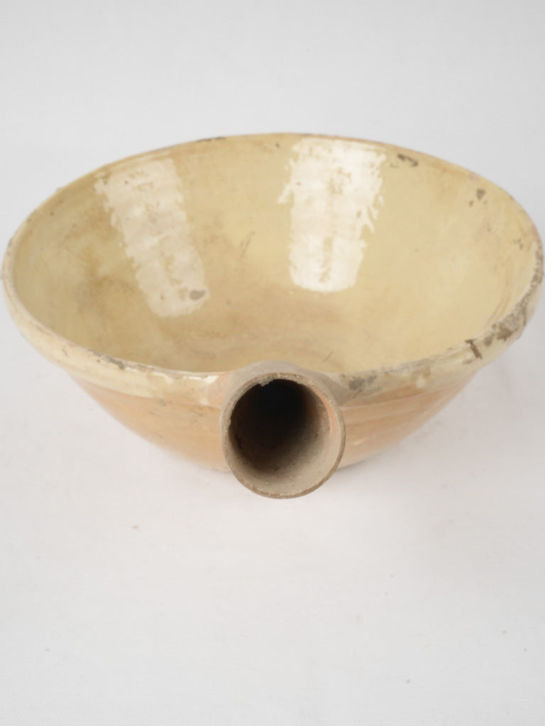 Provincial French glaze sauce pot