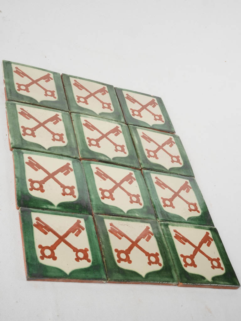 Collectible decorative artifact tiles 