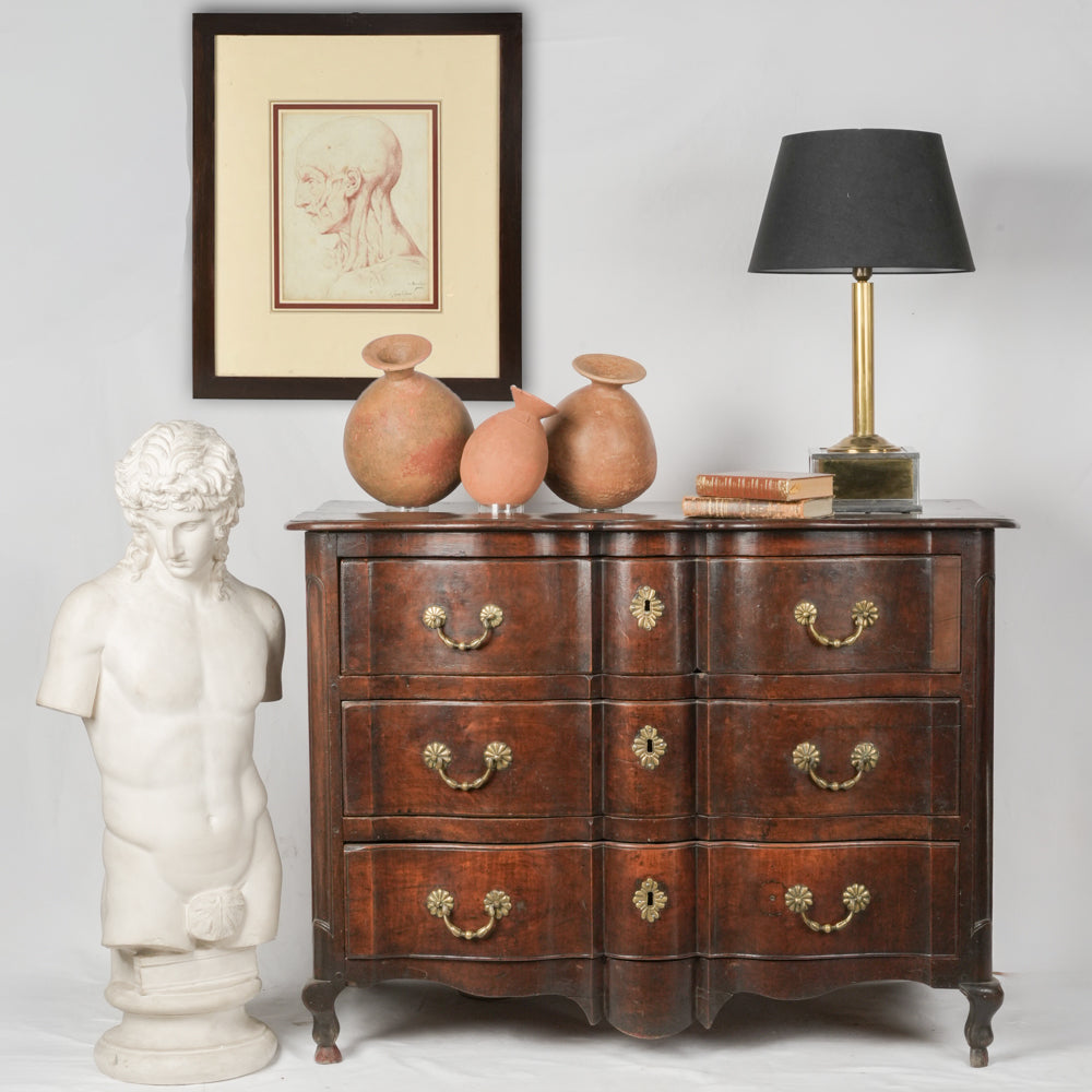 Ornate Regence Period Walnut Drawers