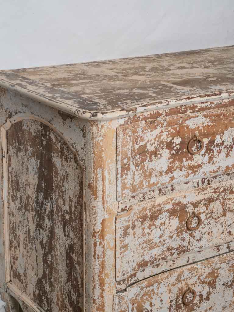 Country, distressed, wooden dresser commode