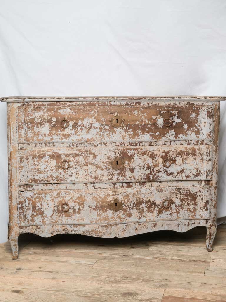 Nineteenth-century, French, three-drawer dresser