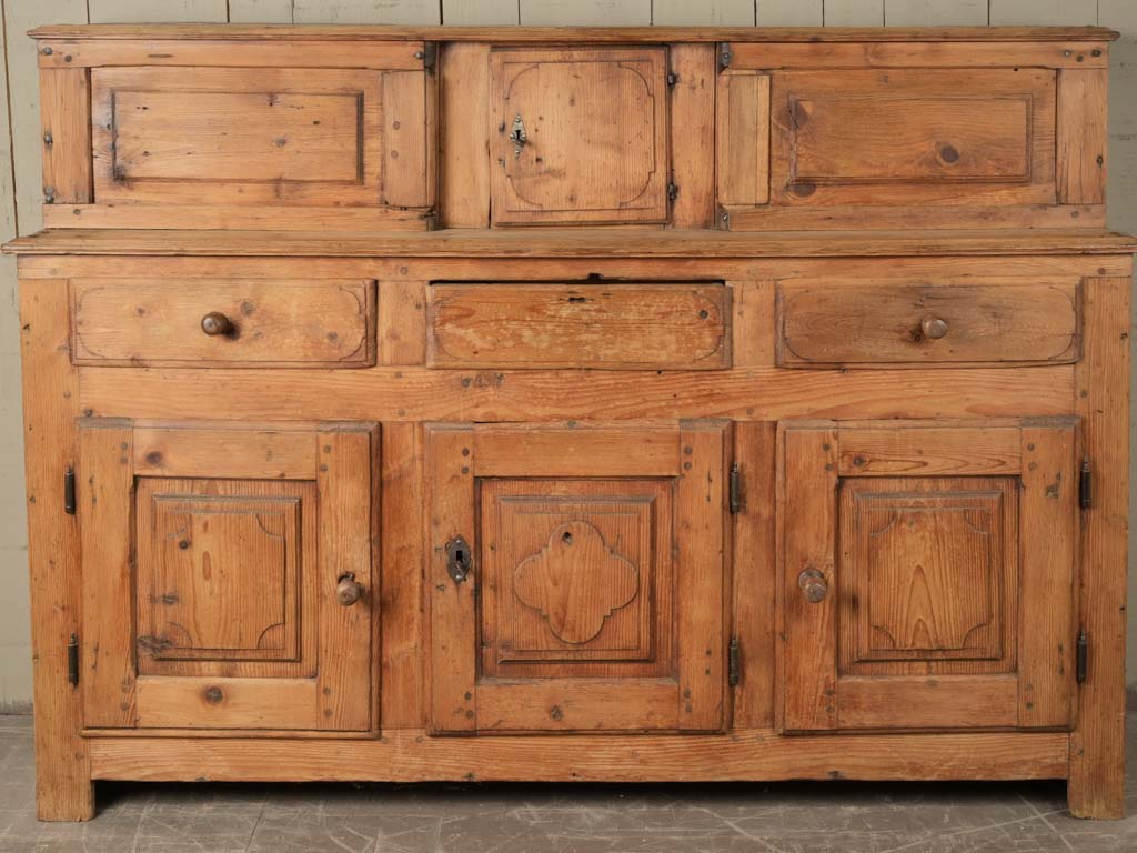 Charming, characterful, larch kitchen dresser