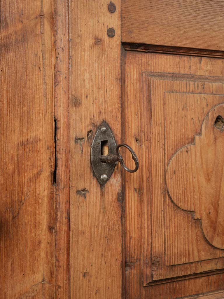 Timeworn, charming, 18th-century kitchen dresser