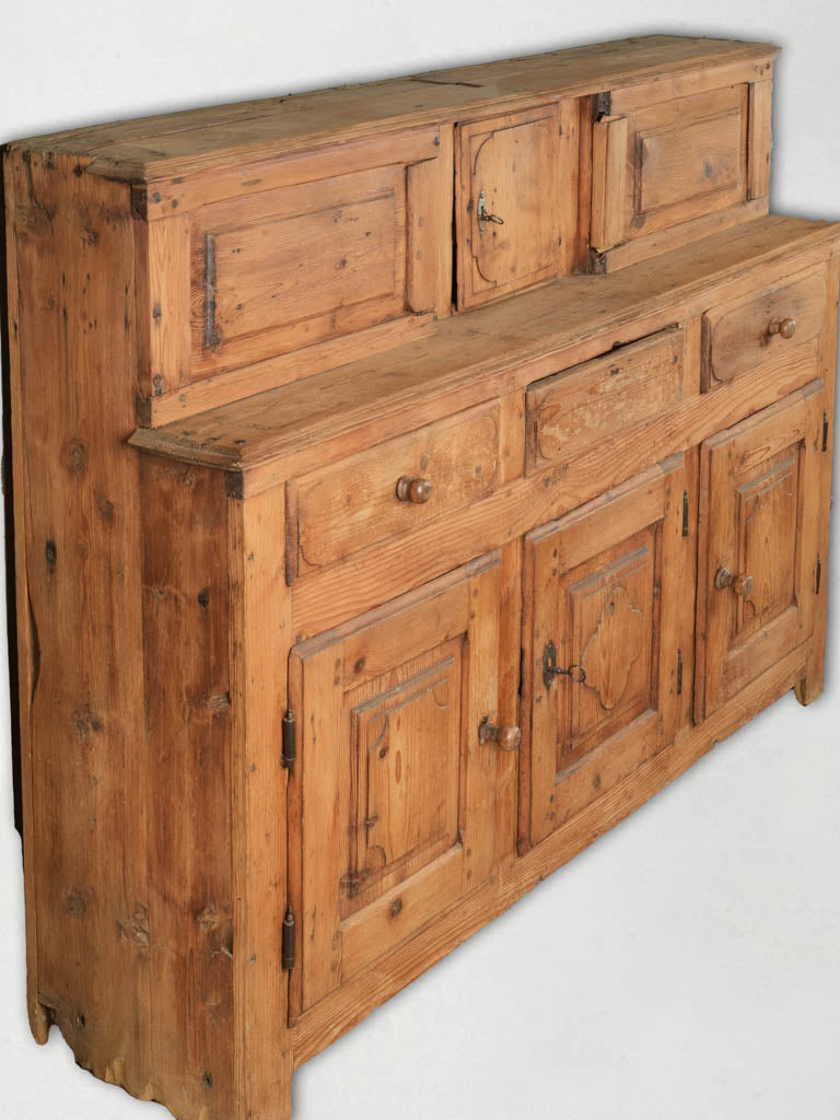 Quirky, rustic, timeworn, larch kitchen dresser