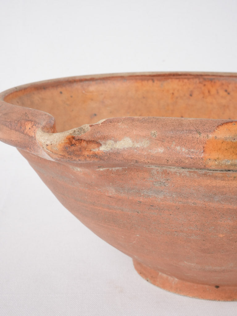 Time-worn French terracotta fruit dish