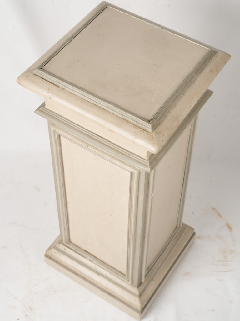 Vintage beige green column  