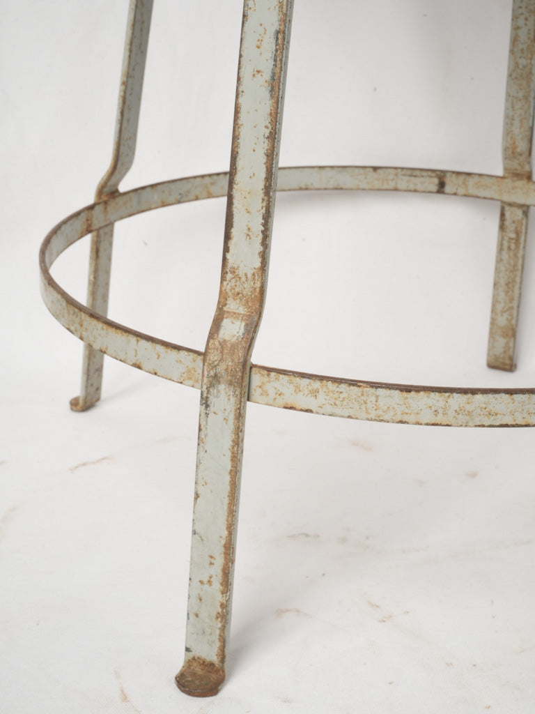 Rustic loft-style iron stools