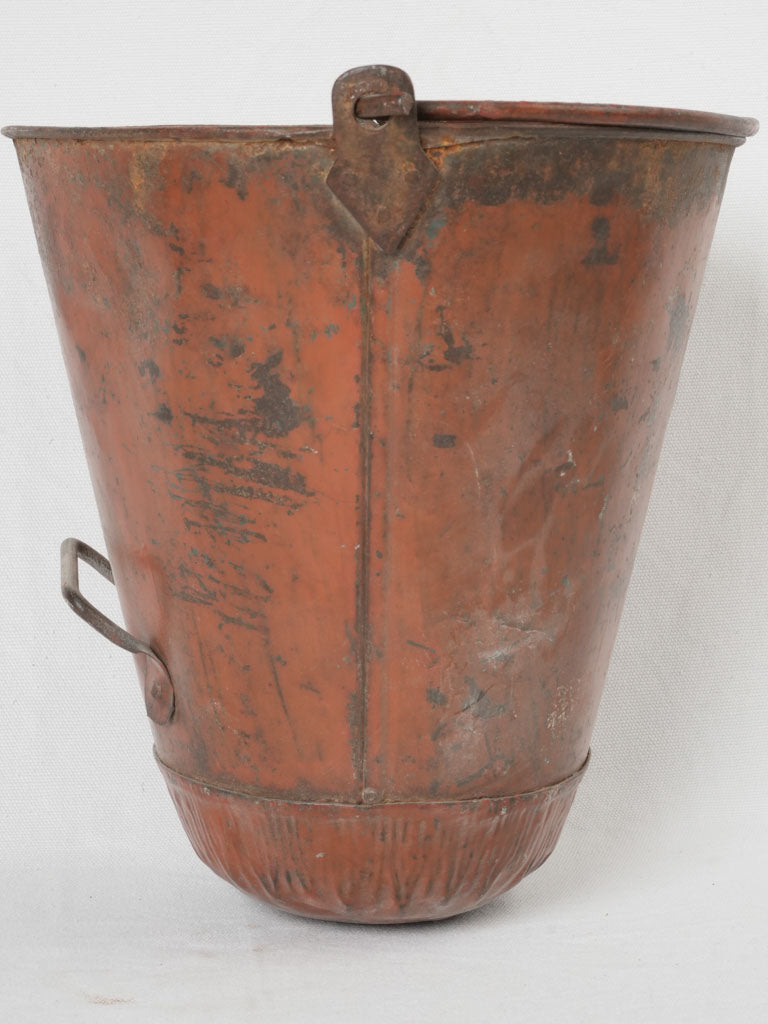 Durable Wrought Iron Fire Bucket Holder