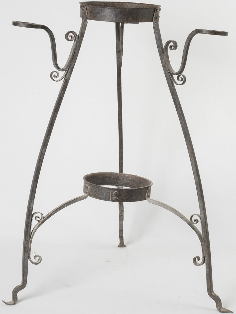 Timeless Wrought Iron Kitchenware Stand