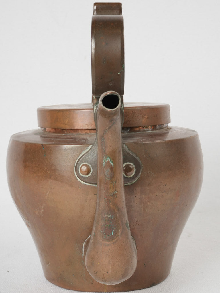 Charming, historical bird-like spout kettle