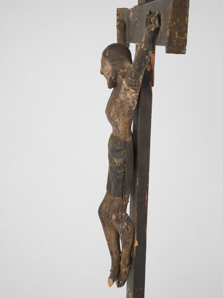 Artisan-crafted Spanish crucifix