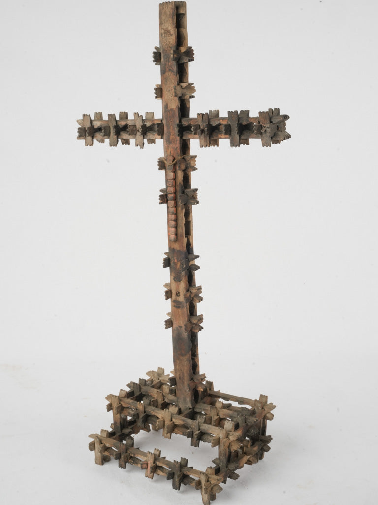 Intricate 18th-century religious artifact