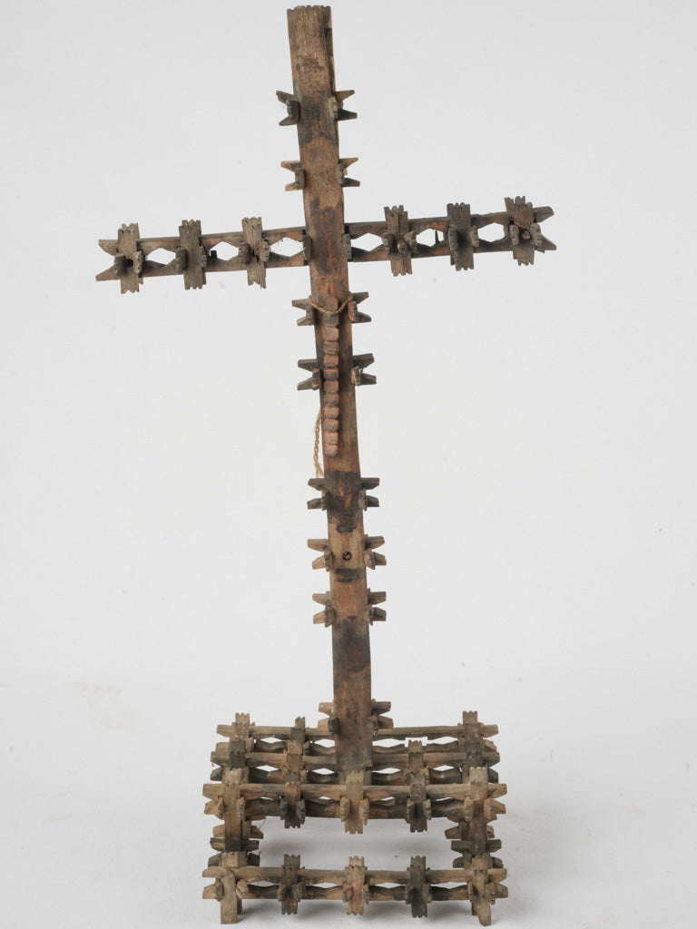 Craftsmanship-rich Haute-Savoie crucifix