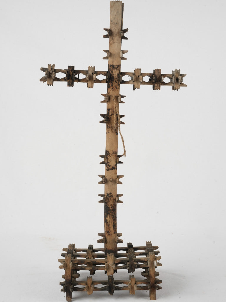 Exquisite historic wooden crucifix