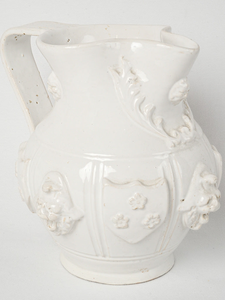 Vintage French ceramic pitcher