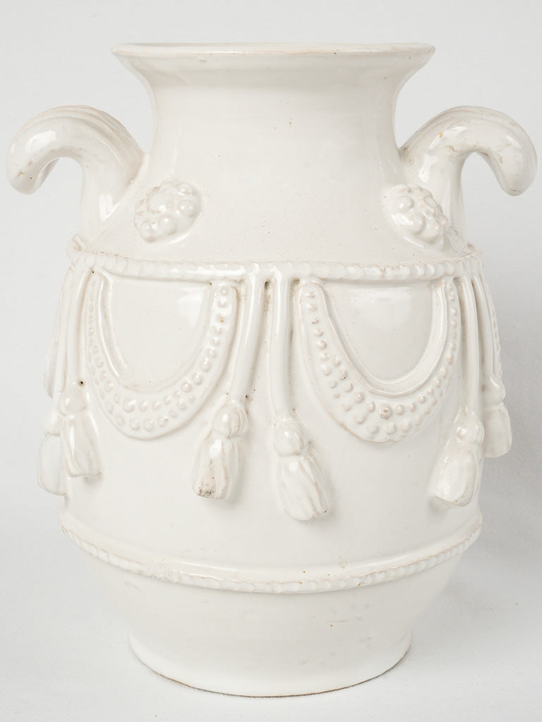 Ornate Émile Tessier art pottery