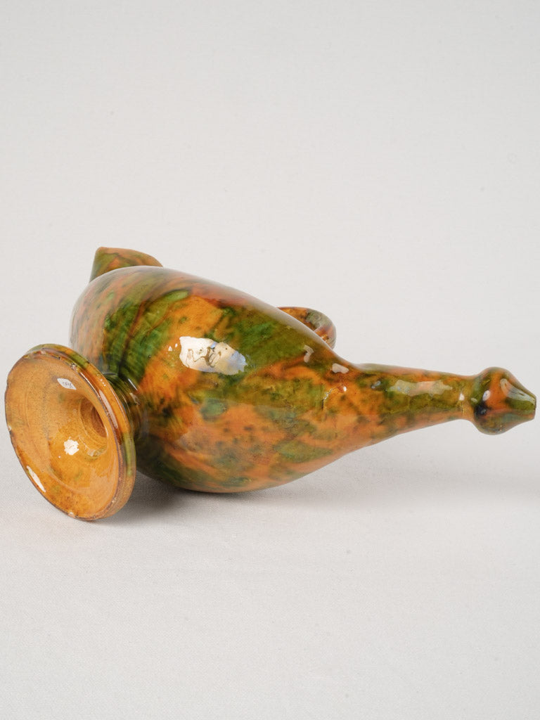 Rare 1920s handmade hen-shaped water jug