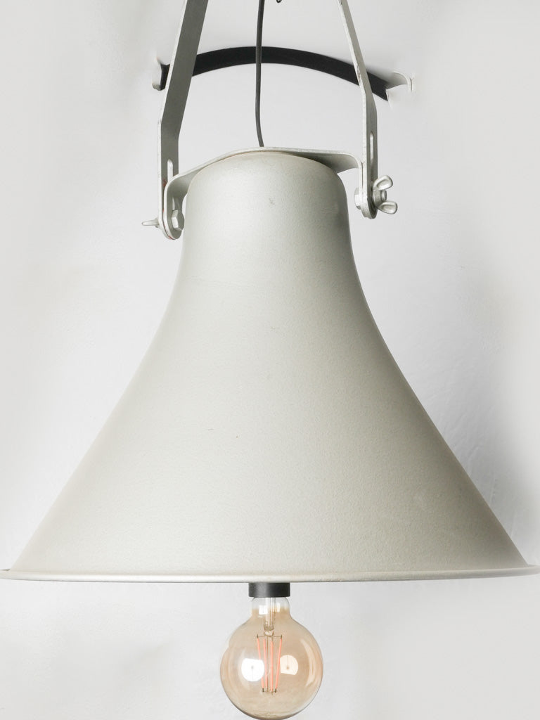 Classic 1950s silver patina luminaires