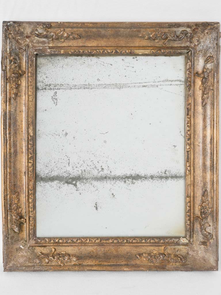 Timeworn French Restoration Mirror