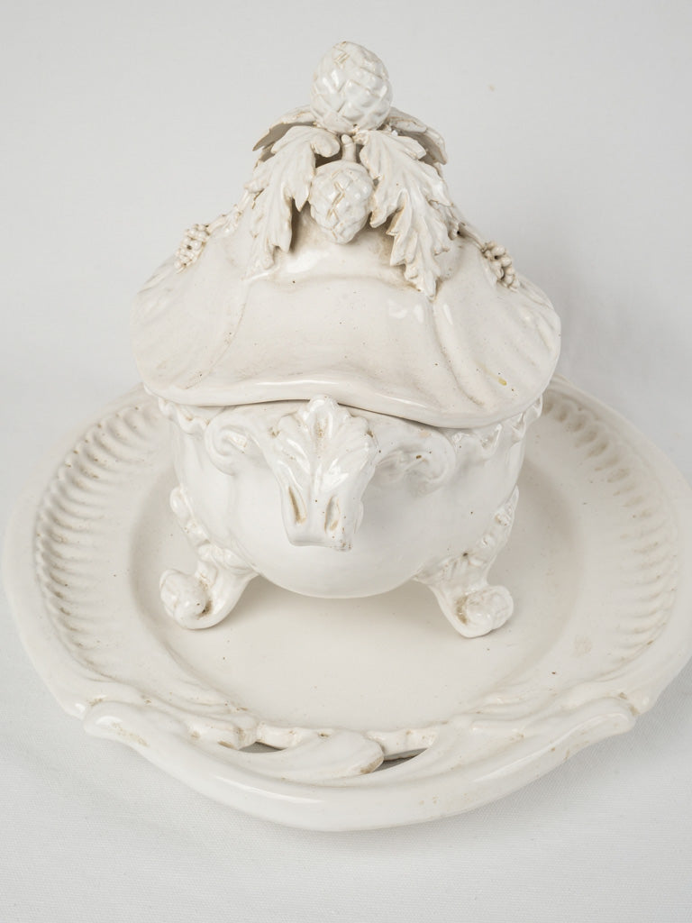 Emile Tessier footed soup tureen