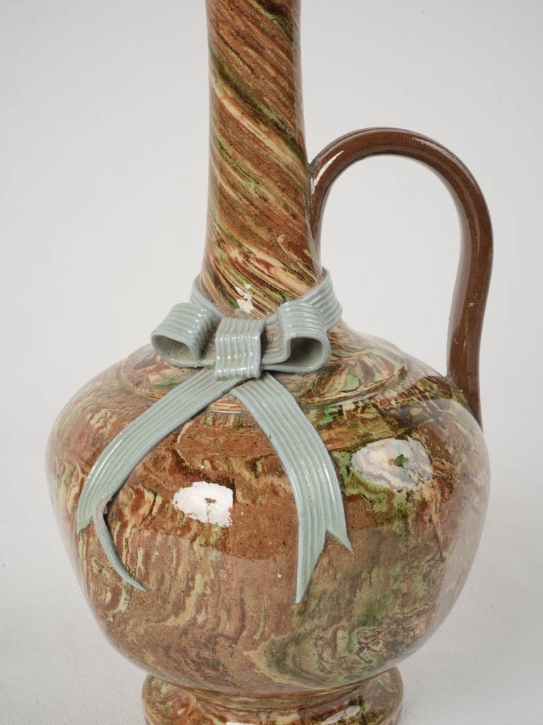 Refined Apt Marbled Ceramic Pitcher