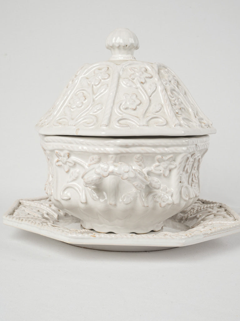 Ornate Émile Tessier soup tureen