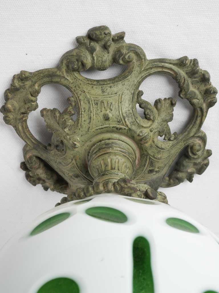 Traditional Bronze Ceiling Mount Fixture