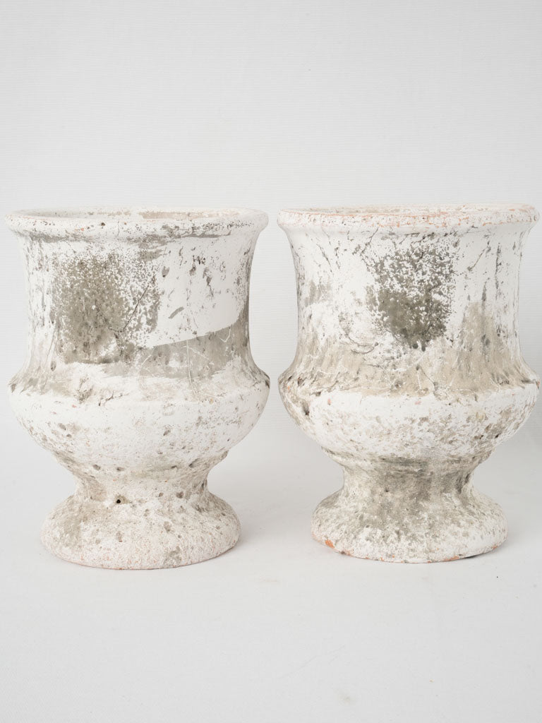 Rustic provincial French urn planters