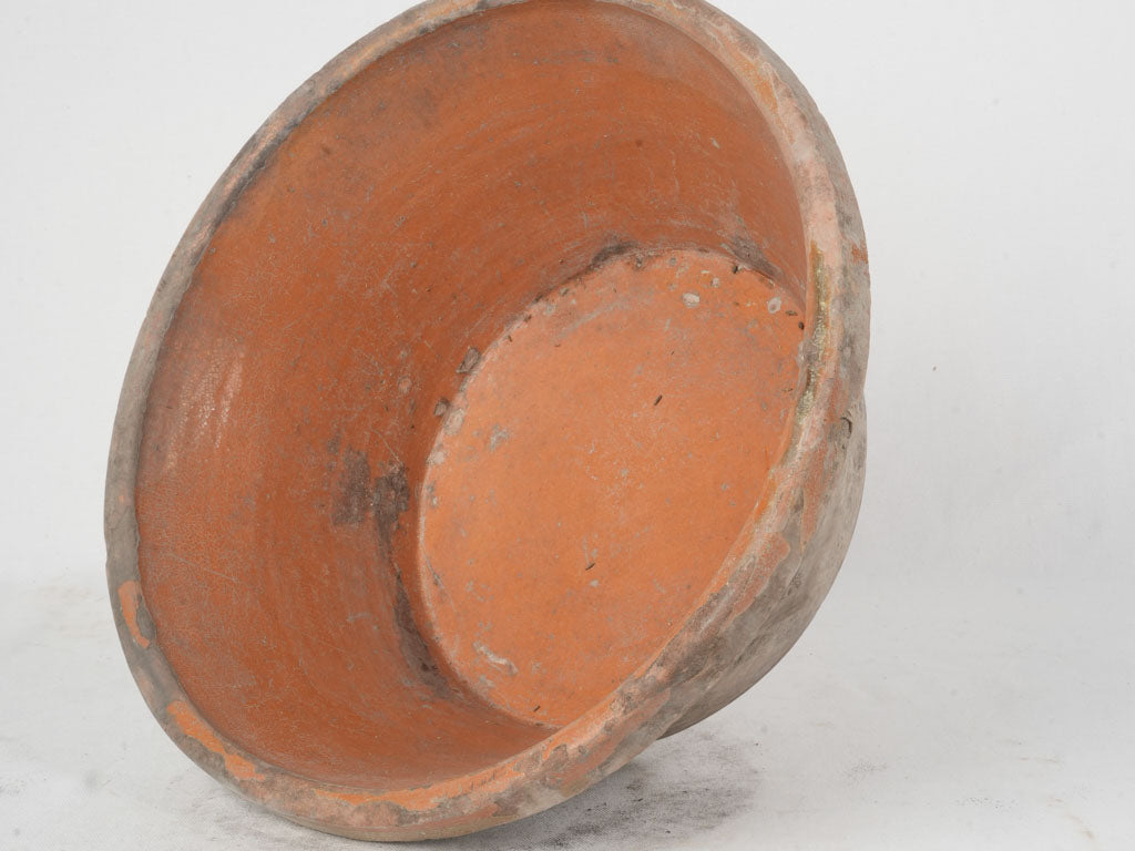 Distinctive vintage earthenware Provençal piece  