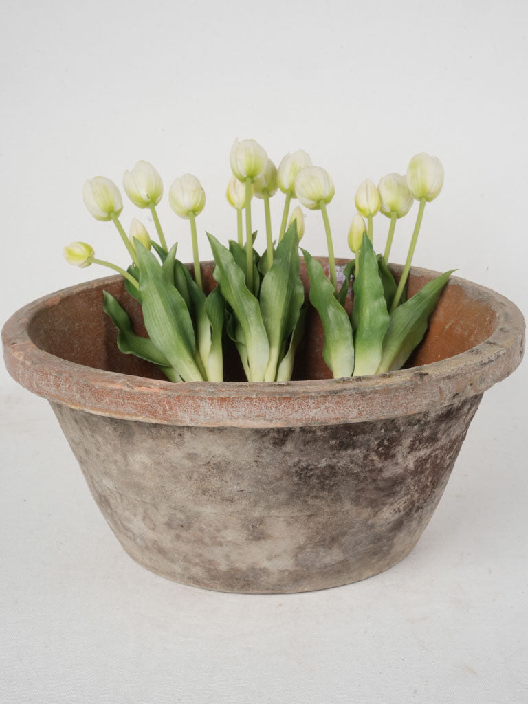 Early 20th-Century Provençal Tian Bowl Ocher Glaze