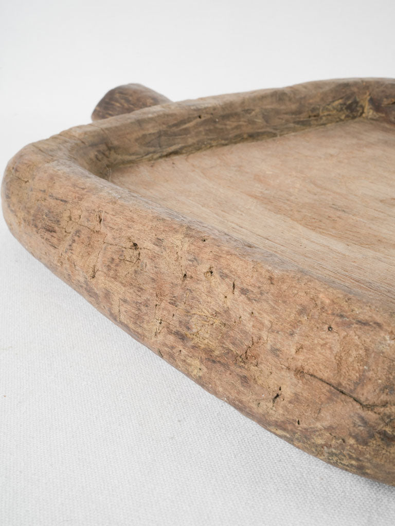 Antique generous basin-style serving platter