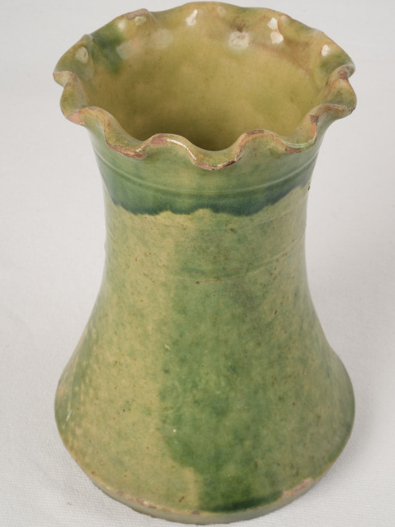 Aged Terracotta French Flower Vase