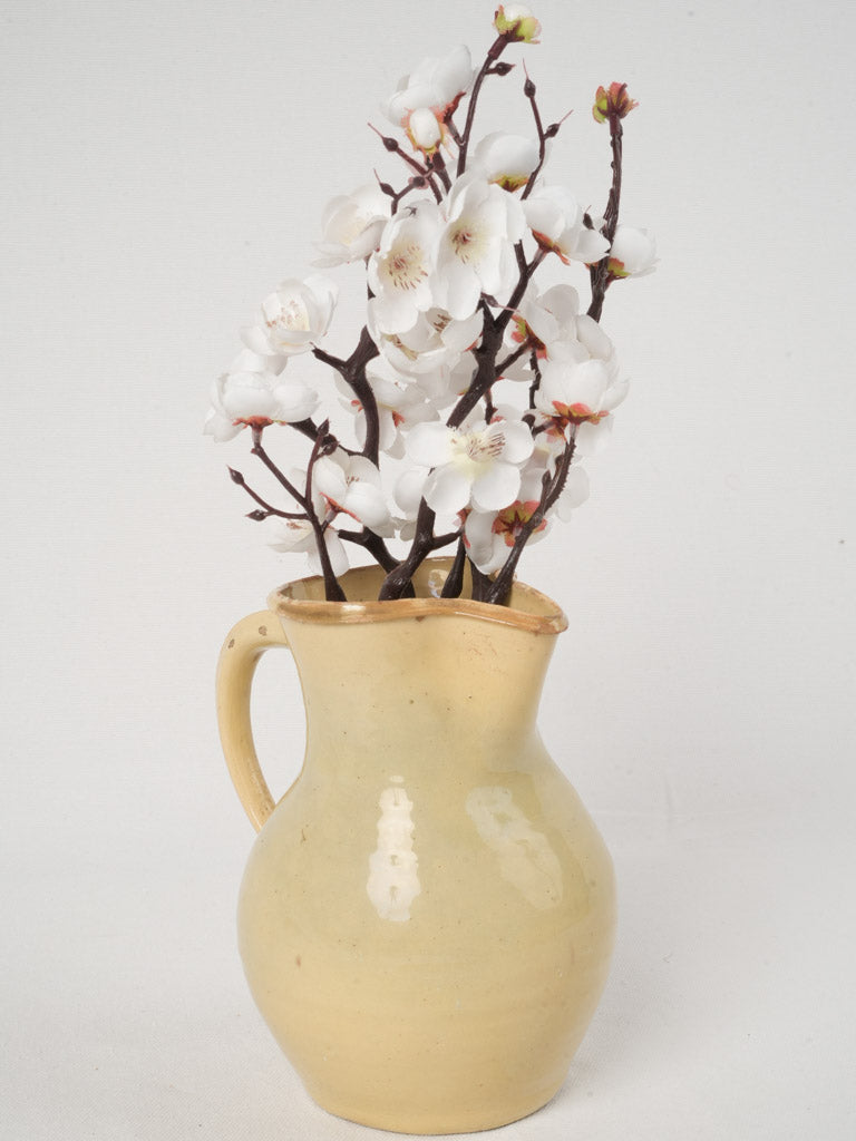 Elegantly Aged Savoy Pale Yellow Beverage Pitcher