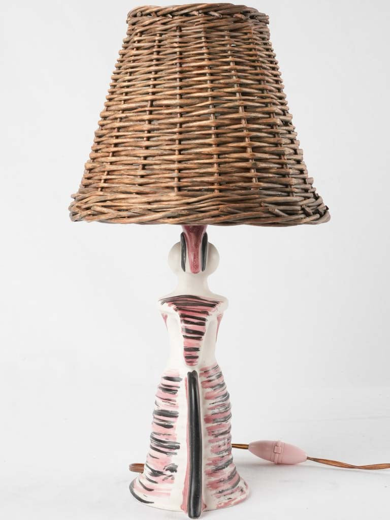 20th-century original Gueden art lamp