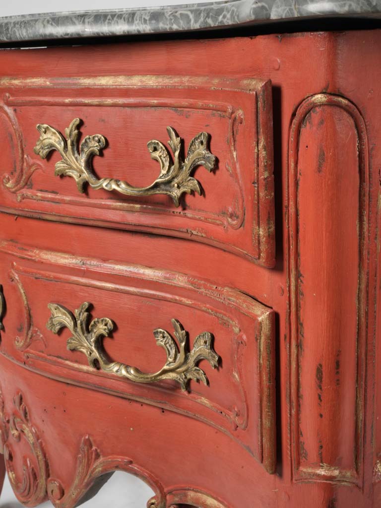 Mid-18th century Louis XV walnut commode