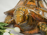 Vintage antique French tortoise garden decor