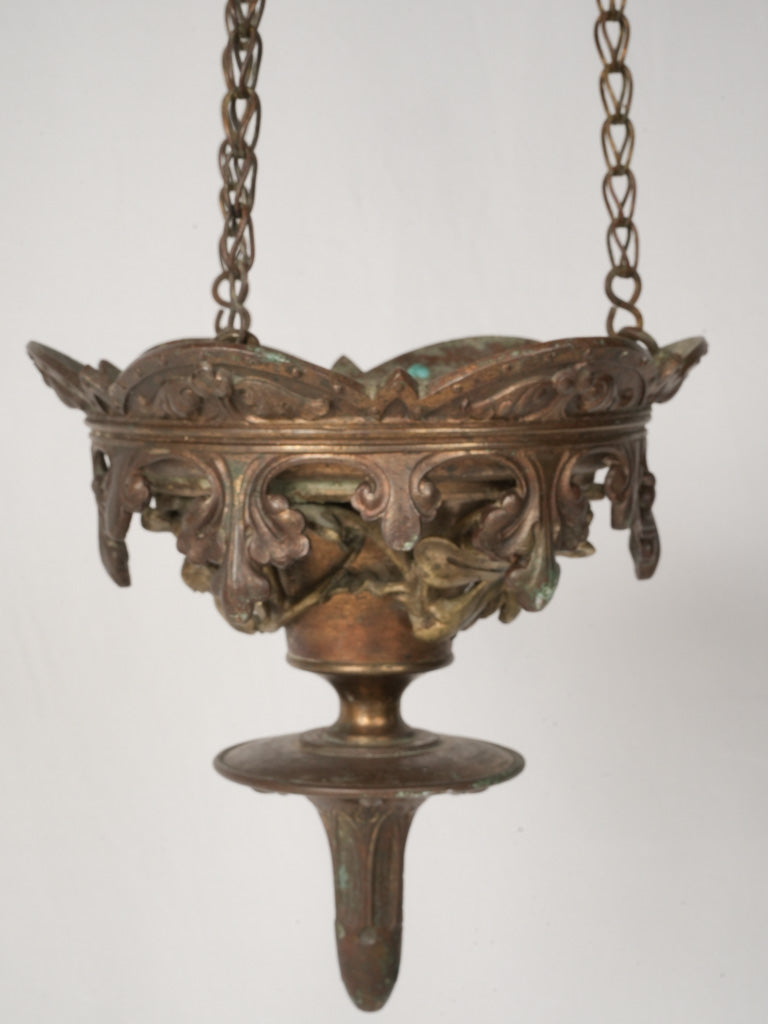 Classic Ornate Bronze Art Nouveau Hanging