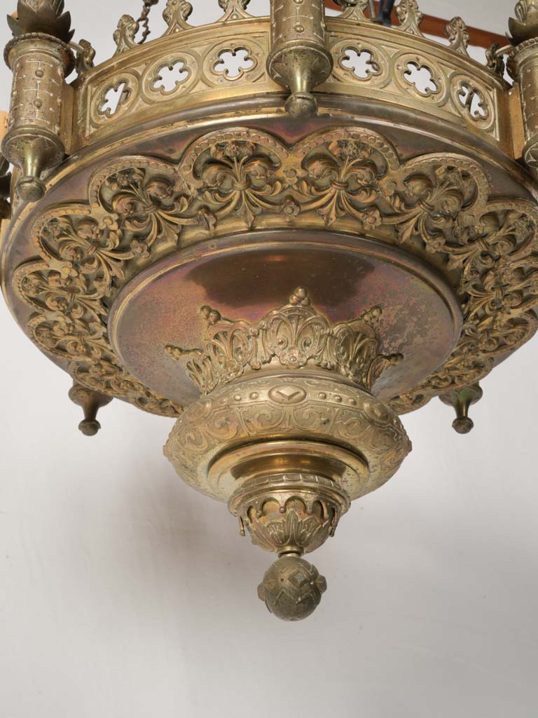 Striking 19th-Century Light Fitting