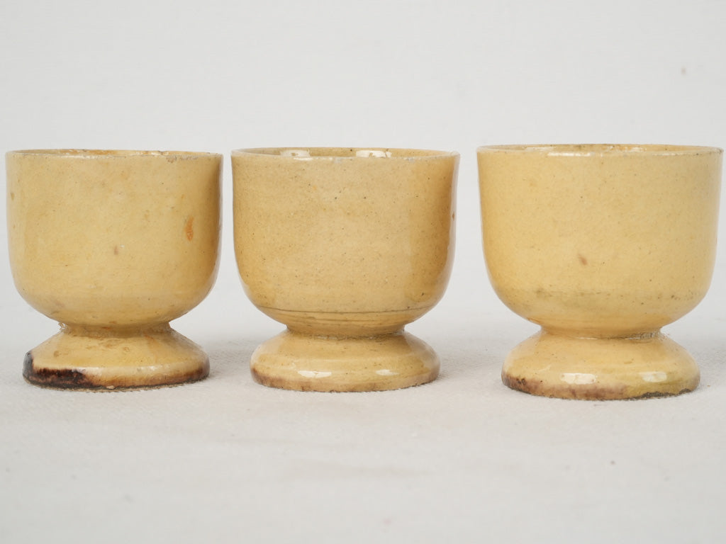 Exquisite 19th-century handcrafted egg cups