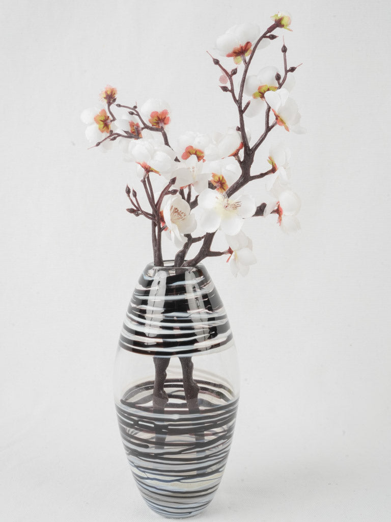 Contemporary elegant glass vase